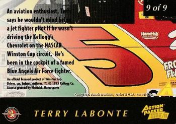1995 Action Packed Winston Cup Country - 2nd Career Choice #9 Terry Labonte Back