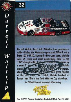1995 Action Packed Winston Cup Country - Silver Speed #32 Darrell Waltrip Back