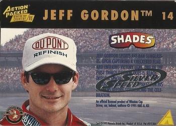 1995 Action Packed Winston Cup Country - Silver Speed #14 Jeff Gordon Back