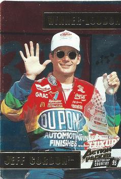 1995 Action Packed Winston Cup Country - Silver Speed #51 Jeff Gordon Front