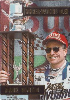 1995 Action Packed Winston Cup Country - Silver Speed #55 Mark Martin Front