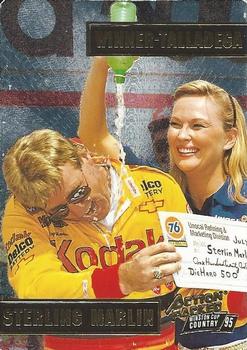 1995 Action Packed Winston Cup Country - Winners Parallel #53 Sterling Marlin Front