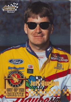 1995 Action Packed Winston Cup Stars - Silver Speed #5 Jeff Burton Front