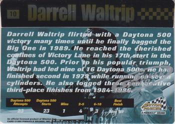 1995 Action Packed Winston Cup Stars - Silver Speed #10 Darrell Waltrip Back