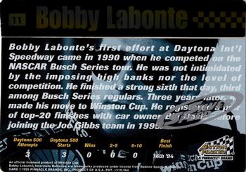 1995 Action Packed Winston Cup Stars - Silver Speed #11 Bobby Labonte Back