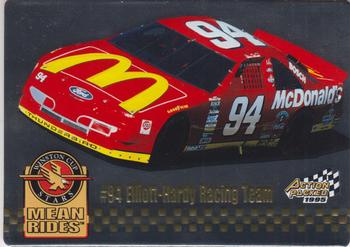 1995 Action Packed Winston Cup Stars - Silver Speed #36 Bill Elliott's Car Front