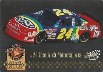 1995 Action Packed Winston Cup Stars - Silver Speed #40 Jeff Gordon's Car Front