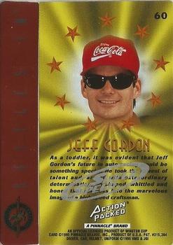 1995 Action Packed Winston Cup Stars - Silver Speed #60 Jeff Gordon Back