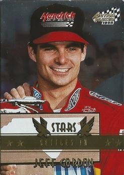 1995 Action Packed Winston Cup Stars - Silver Speed #63 Jeff Gordon Front