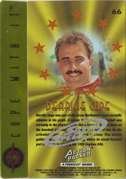 1995 Action Packed Winston Cup Stars - Silver Speed #66 Derrike Cope Back