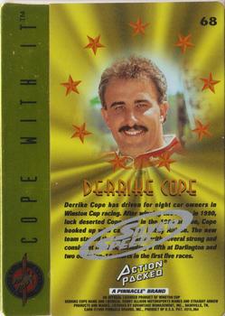 1995 Action Packed Winston Cup Stars - Silver Speed #68 Derrike Cope Back