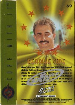 1995 Action Packed Winston Cup Stars - Silver Speed #69 Derrike Cope Back