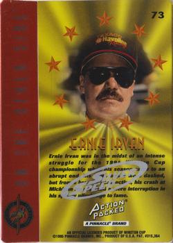 1995 Action Packed Winston Cup Stars - Silver Speed #73 Ernie Irvan Back