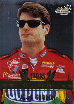 1995 Action Packed Winston Cup Stars - Silver Speed #65 Jeff Gordon Front