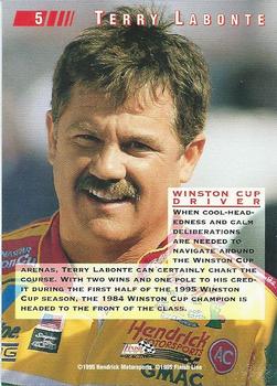 1995 Classic Images - Gold #5 Terry Labonte Back