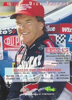 1995 Classic Images - Gold #15 Dick Trickle Back