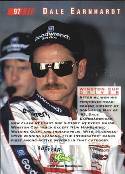 1995 Classic Images - Gold #97 Dale Earnhardt Back