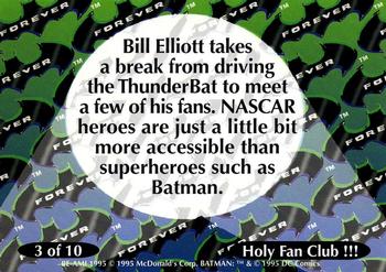 1995 Maxx - Bill Elliott Bat Chase #3 Bill Elliott Back