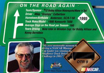 1995 Maxx Medallion - On the Road Again #OTR9 Derrike Cope's Transporter Back