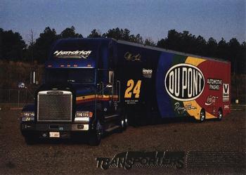1995 Maxx Medallion - On the Road Again #OTR2 Jeff Gordon's Transporter Front