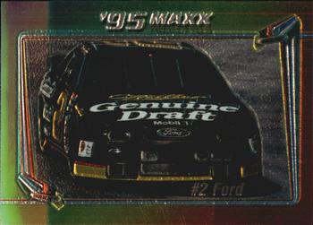 1995 Maxx Premier Plus #37 Rusty Wallace's Car Front