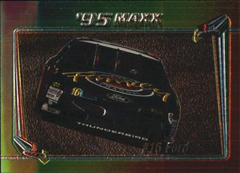 1995 Maxx Premier Plus #61 Ted Musgrave's Car Front