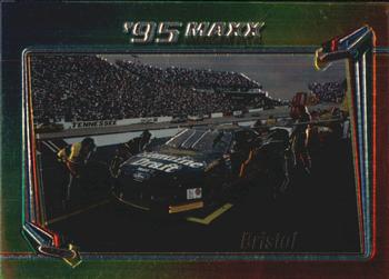 1995 Maxx Premier Plus #153 Rusty Wallace in Pits Front