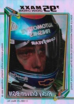 1995 Maxx Crown Chrome #NNO Ricky Craven Back