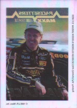 1995 Maxx Crown Chrome - PaceSetters #NNO Rusty Wallace Back