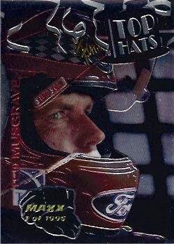 1995 Maxx Premier Plus - Top Hats #1 Ted Musgrave Front