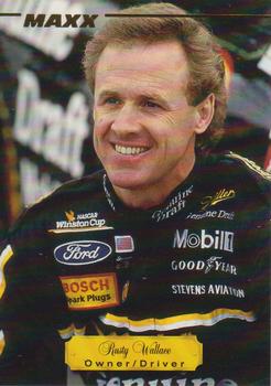 1995 Maxx Premier Series #2 Rusty Wallace Front