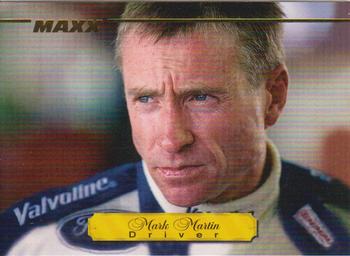 1995 Maxx Premier Series #6 Mark Martin Front