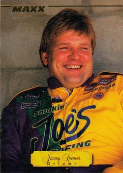 1995 Maxx Premier Series #27 Jimmy Spencer Front