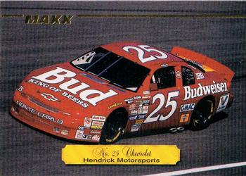 1995 Maxx Premier Series #56 Ken Schrader's Car Front