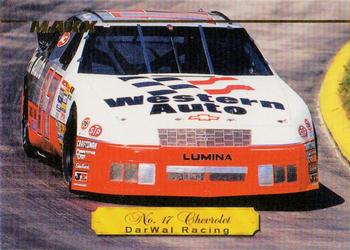 1995 Maxx Premier Series #63 Darrell Waltrip's Car Front