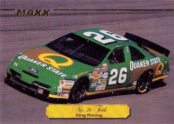 1995 Maxx Premier Series #72 Steve Kinser's Car Front