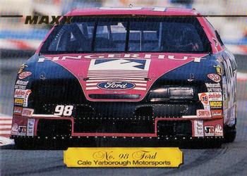 1995 Maxx Premier Series #78 Jeremy Mayfield's Car Front