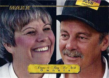 1995 Maxx Premier Series #106 Ray DeWitt/Diane DeWitt Front