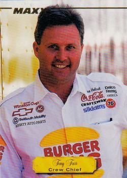 1995 Maxx Premier Series #147 Tony Furr Front