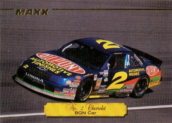 1995 Maxx Premier Series #162 No. 2 Chevrolet Front