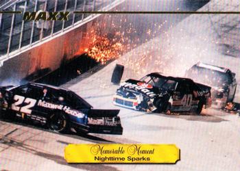 1995 Maxx Premier Series #213 Nighttime Sparks Front