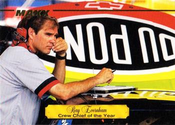 1995 Maxx Premier Series #258 Ray Evernham WC Crew Chief of the Year Front