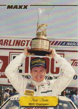 1995 Maxx Premier Series #261 Mark Martin IROC Champ Front