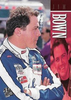 1995 Press Pass - Red Hot #56 Jim Bown Front