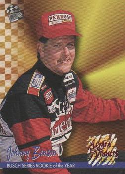 1995 Press Pass - Red Hot #113 Johnny Benson Front