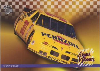 1995 Press Pass - Red Hot #117 Michael Waltrip's Car Front