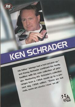 1995 Press Pass - Red Hot #133 Ken Schrader Back