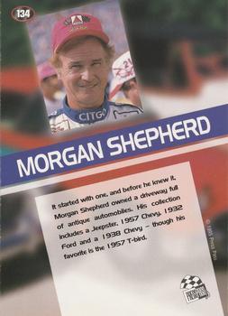 1995 Press Pass - Red Hot #134 Morgan Shepherd Back