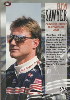 1995 Press Pass - Red Hot #141 Elton Sawyer Back