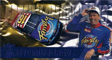 1995 Press Pass Optima XL - Cool Blue #15 Ted Musgrave Front